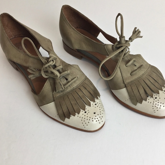Jeffrey Campbell Shoes - Jeffrey Campbell Kelly Cut Out Oxford Flats 10